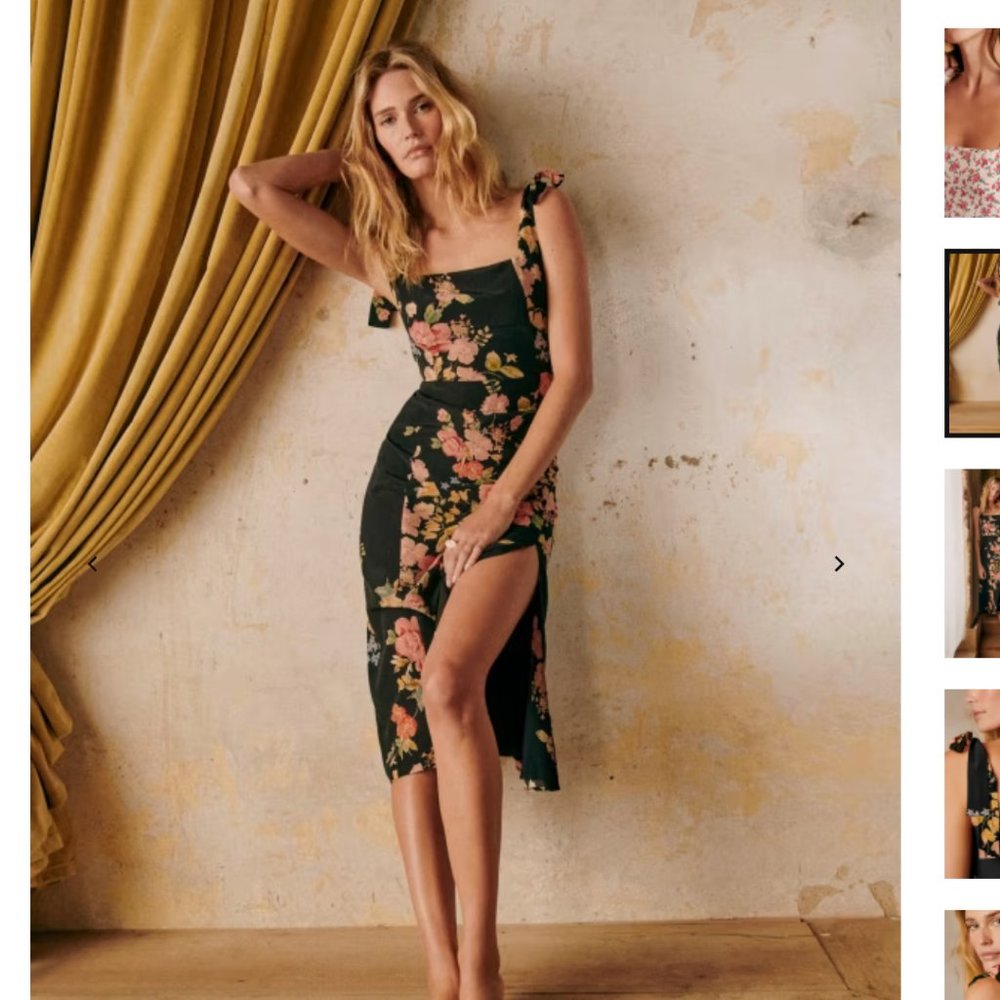 Sezane Dorotha Dress in Calvi Print
